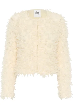 Karen by Simonsen Kbulissa Cardigan Kräm