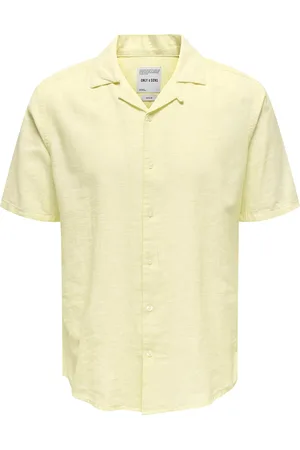 Only & Sons Onscaiden Life Ss Solid Resort Linennoos