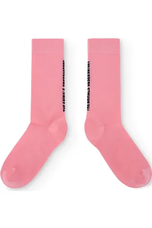 The Animals Observatory Snail Kid Socks Pink