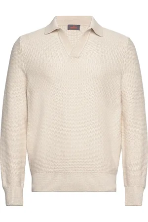 Morris Reeford Resort Sweater Kräm