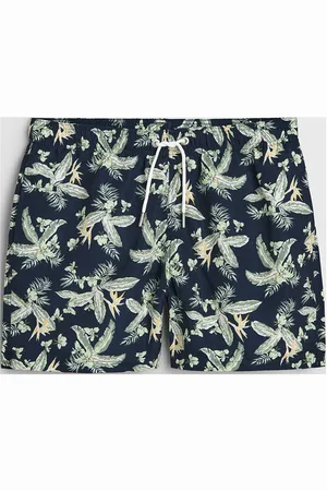 GANT Tropical Leaves Print Swim Shorts Multi/patterned