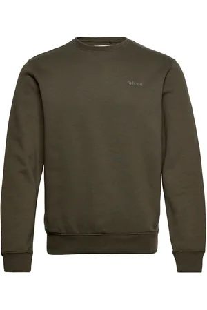 Blend Bhdownton Crew Neck Sweat Noos Khaki Green