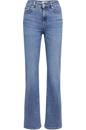 SELECTED Slft Hw Mid Blue Bootcut Jeans W Noos