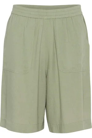 Kaffe Kamilia Shorts Khaki Green