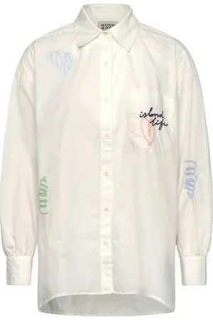 Scotch&Soda Embroidered Poplin Shirt
