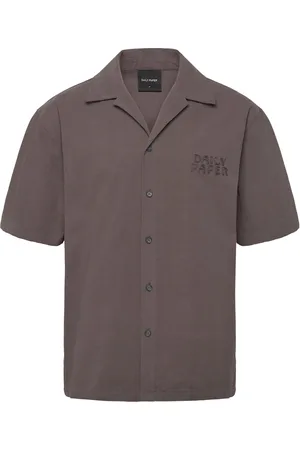 Daily paper Chain Stitch Ss Shirt Khaki Green