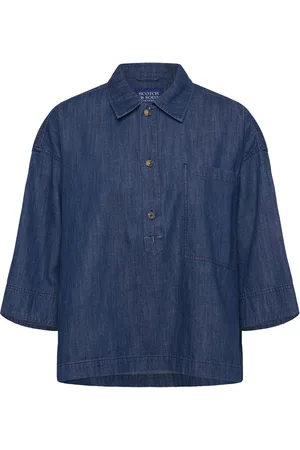 Scotch&Soda Lightweight Denim Popover Shirt