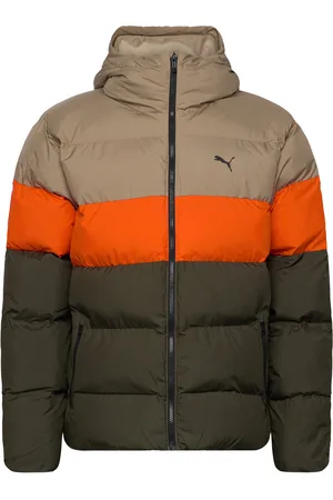 PUMA Poly Puffer Jacket Khaki Green