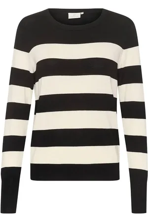 Kaffe Kalizza Striped Knit Pullover