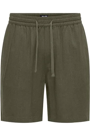 Only & Sons Onstel Visc Lin Shorts 0075 Cs