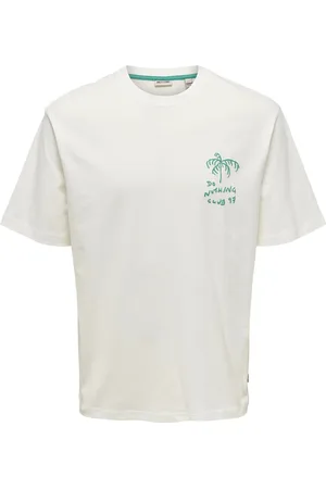 Only & Sons Onsmilo Sketch Rlx Coast Ss Tee