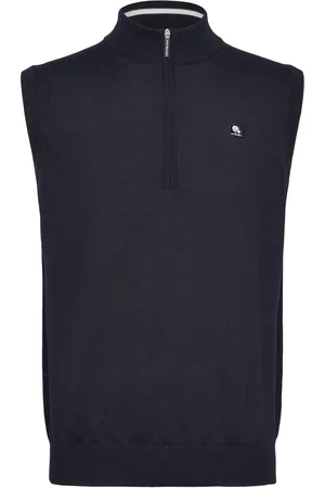 Lexton Links Murray 1/2-Zip Merino Vest