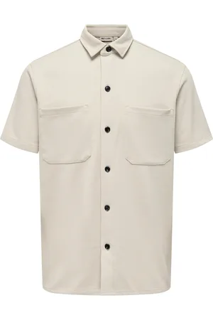 Only & Sons Onsnewkodyl Reg Ss Shirt Kräm