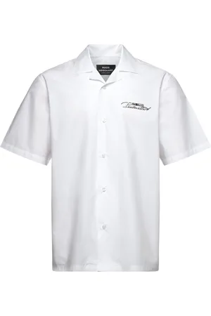 Mads Norgaard Organic Cotton Poplin Kenji Paradise Shirt Ss