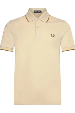 Fred Perry Twin Tipped Fp Shirt Kräm