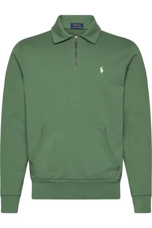 Ralph Lauren Loopback Fleece Quarter-Zip Sweatshirt