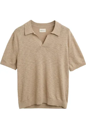 GANT Linen Blend Ss Polo