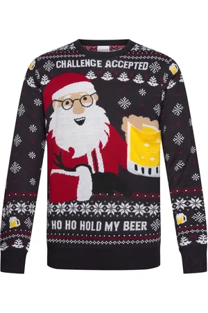 Christmas Sweats Ho Ho Hold My Beer Sweater
