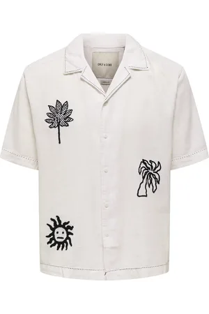 Only & Sons Onscaidenly Embroidery Ss Resort Loose S