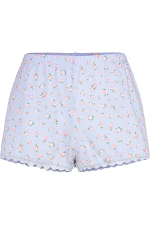 Hunkemöller Short Pointelle Lace Flower