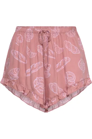Hunkemöller Short Vis Satin Ruffle