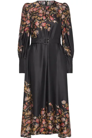 by Ti Mo Satin Midi Dress