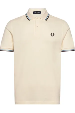 Fred Perry Twin Tipped Fp Shirt Kräm