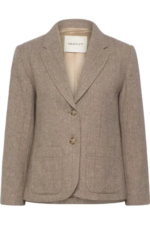GANT Reg Herringb Short Blazer