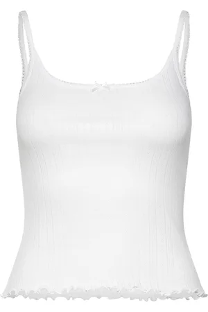 Lindex Tank Pointelle With Lettuce Ed