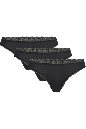 Lindex Brief 3 P Em Lace Thong Reg Co