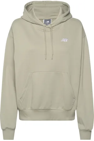 New Balance Sport Essentials French Terry Hoodie Khaki Green