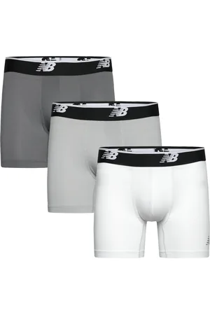 New Balance Mens Mesh 5 Inch Boxer Brief No Fly 3 Pack