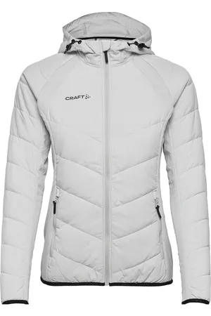 Craft Kvinna Vita klänningar - Adv Explore Hybrid Jacket W White