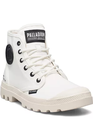 Palladium Kvinna Ankelboots - Pampa Hi Htg Supply White