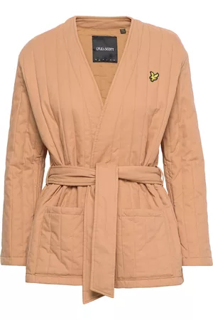 Lyle & Scott Kvinna Jackor - Quilted Tie Waist Jacket