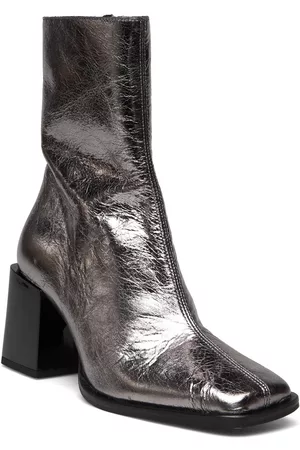 Jonak 264-Dexton-Bis Cuir Craquele Silver