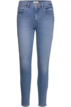 Wrangler Kvinna High-waist jeans - High Rise Skinny Blue