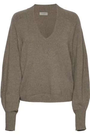 Hunkydory Kvinna Tröjor - Dixie Sweater Grey