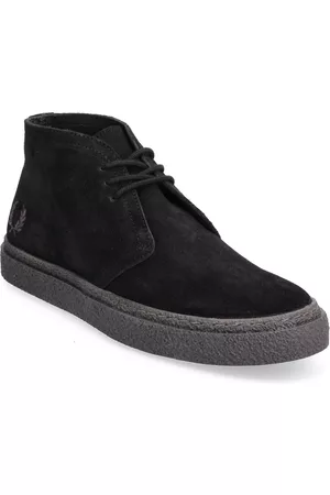 Fred Perry Man Boots - Hawley Suede Black
