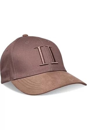 Les Deux Man Kepsar - Baseball Cap Suede Ii Brown