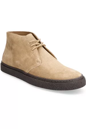 Fred Perry Man Boots - Hawley Suede Beige