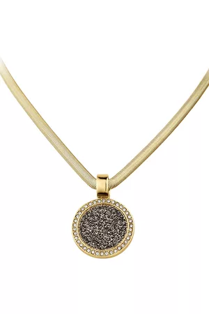 DYRBERG/ KERN Kvinna Halsband - Celine Sg Grey Gold