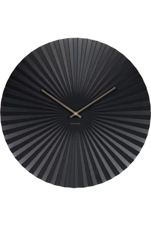 Karlsson Klockor - Wall Clock Sensu Black