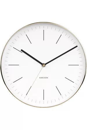 Karlsson Klockor - Wall Clock Minimal White