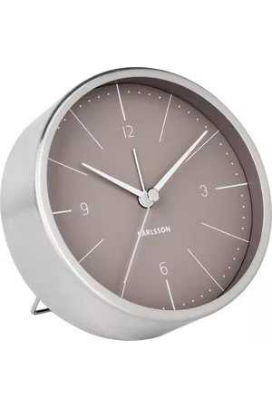 Karlsson Klockor - Alarm Clock Normann Grey