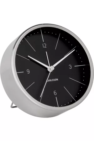 Karlsson Alarm Clock Normann Black
