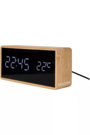 Karlsson Klockor - Alarm Clock Tube Beige