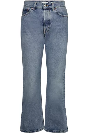Dagmar Kvinna Bootcut jeans - Kick Flare Denim Blue