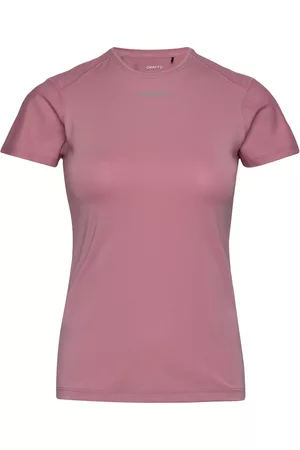 Craft Kvinna Kortärmade t-shirts - Adv Essence Ss Slim Tee W Pink