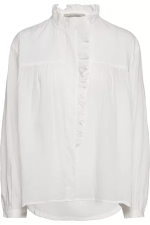 Hunkydory Kvinna Vit skjorta - Dianna Shirt White